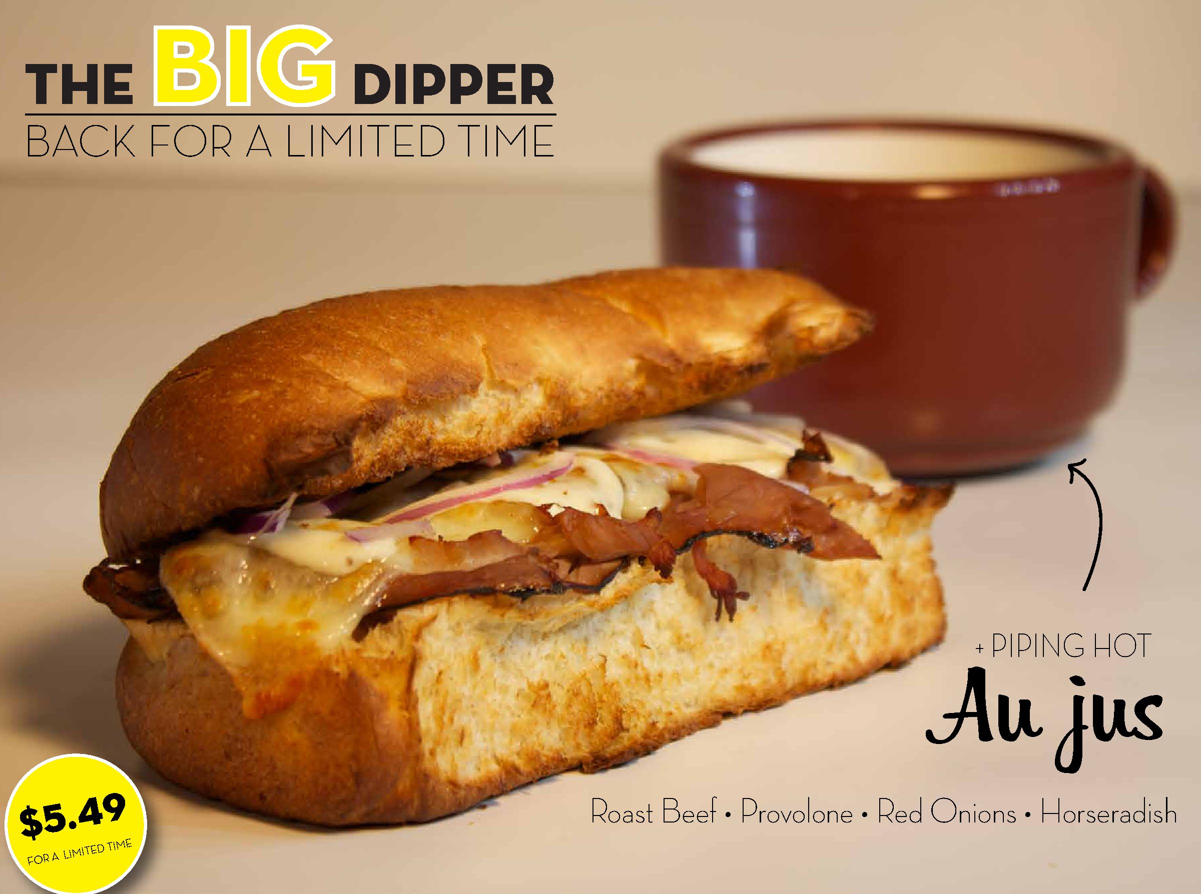 The Big Dipper is back for a limited time only