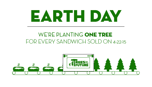 Planet Sub to plant one tree for every sub sold